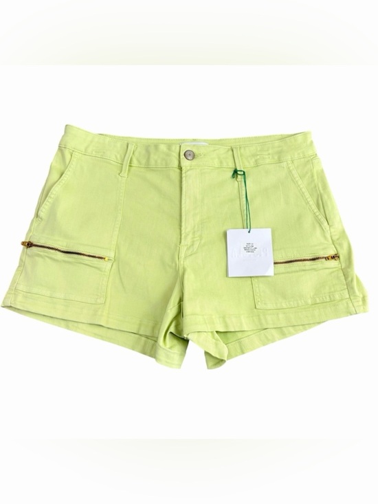 pistola Pants - NWT Pistola Limeade Shorts Size 30 Tencel Blend Zip Pocket Summer